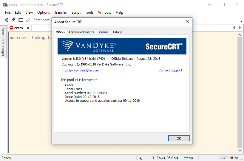 securecrt 8.5 crack